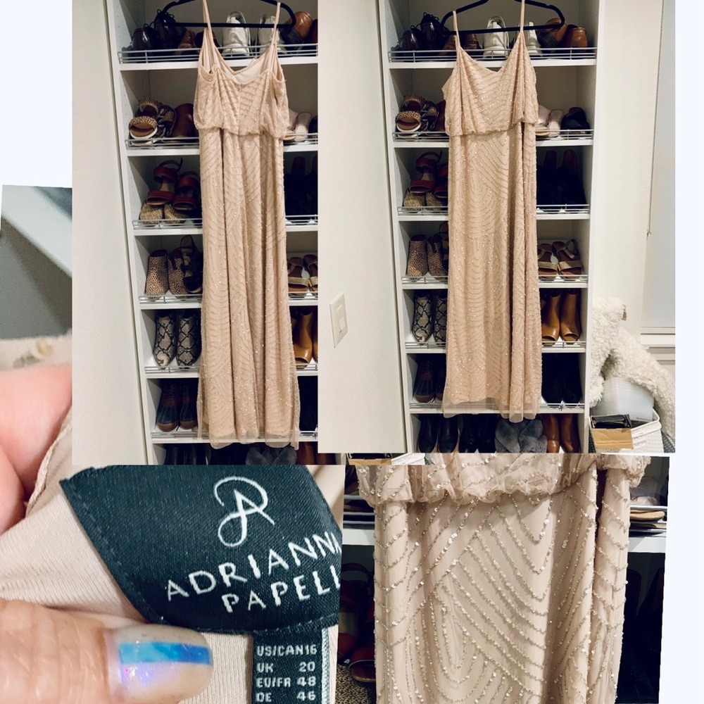Adrianna Papell bridesmaid dress worn 1x